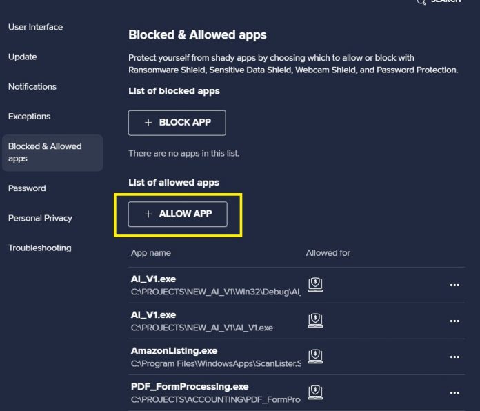 How to stop Avast from Blocking a site 99 Acorns Blog
